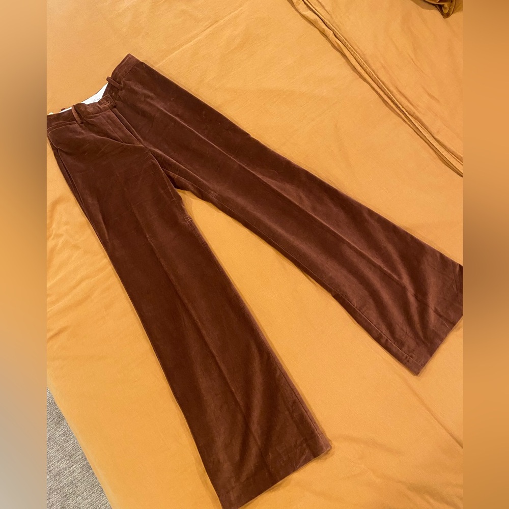 Wilfred Brown Flare Pants